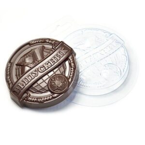 Форма для шоколада «Выпускник медаль»